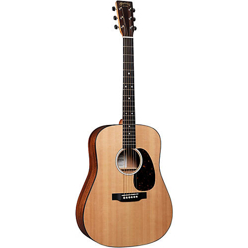 Martin D-10E Road Series Dreadnought Acoustic-Electric Guitar Natural