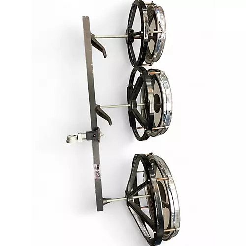 Used Remo 6.5X10 Rototom Black Roto Toms Black 129