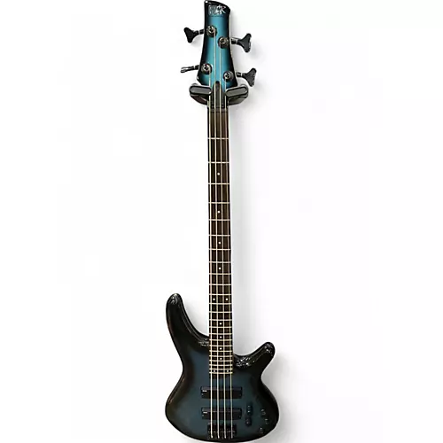 Used Ibanez SR250 Soda Blue Sunbrust Electric Bass Guitar Soda Blue Sunbrust