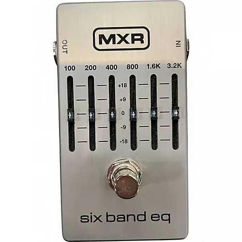 Used MXR 1O9S SIX BAND EQ Pedal