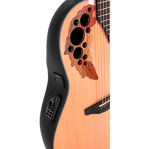 Ovation CE44 Celebrity Series Elite Mid-Depth Acoustic-Electric Guitar Reverse Blue Burst