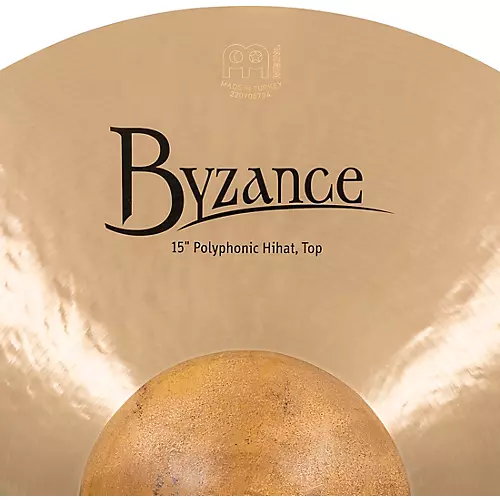 MEINL Byzance Polyphonic Hi-Hat Cymbals 15 in.