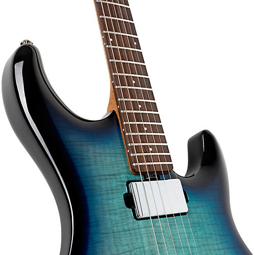 Ernie Ball Music Man Luke 4 HH Maple Top Electric Guitar Gator Burst