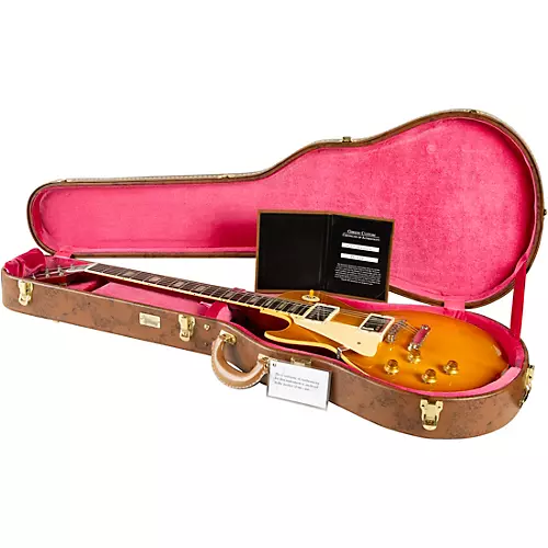 Gibson Custom 1958 Les Paul Standard Reissue VOS Left-Handed Electric Guitar Washed Cherry Sunburst