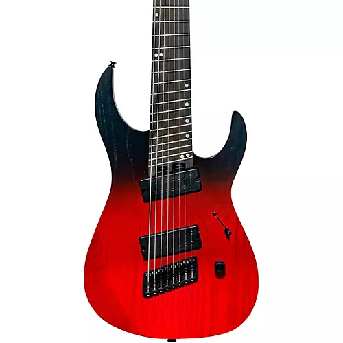 Legator Ninja 8-String Multi-Scale Performance Series Electric Guitar Smoke