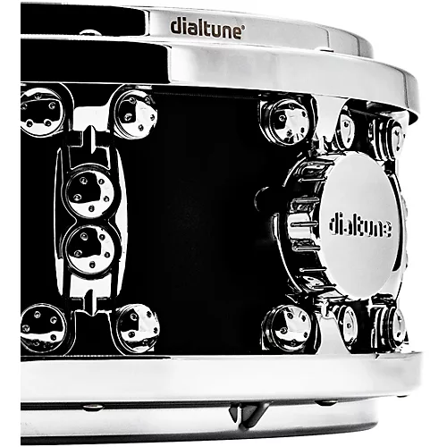 dialtune Spun Aluminum Snare Drum 14 x 6.5 in. Raw