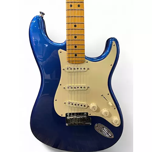 Used 2020 Fender American Ultra Stratocaster Cobra Blue Solid Body Electric Guitar Cobra Blue