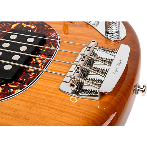 Ernie Ball Music Man StingRay Special HH Electric Bass Guitar Black and Chrome