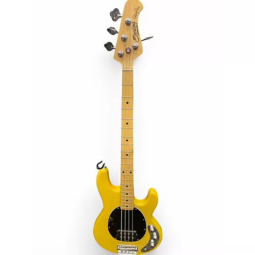 Used Sterling by Music Man stingray classic 24 Butterscotch Electric Bass Guitar Butterscotch