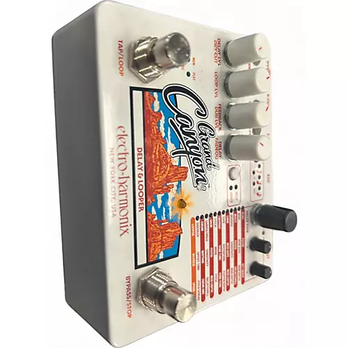 Used Electro-Harmonix Grand Canyon Delay and Looper Effect Pedal