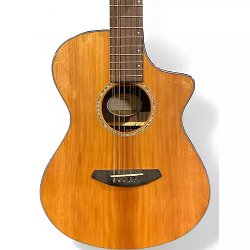 Used Breedlove SOLO CONCERT CE 12ST Natural 12 String Acoustic Electric Guitar Natural