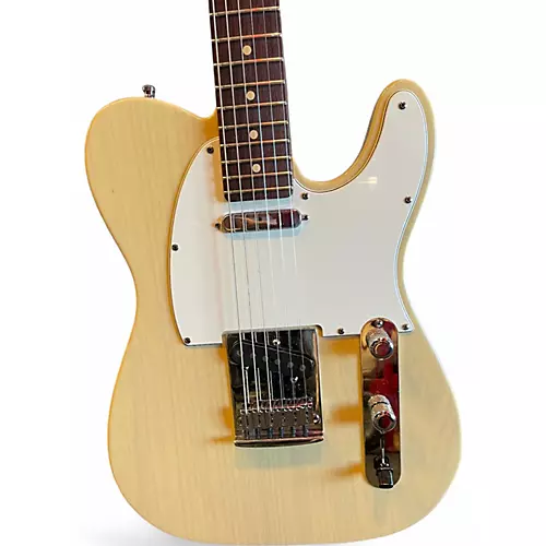Used 2005 Fender Custom Classic Telecaster White Blonde Solid Body Electric Guitar White Blonde