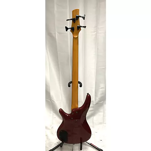 Used 1990s Ibanez SR600 Trans Brown Electric Bass Guitar Trans Brown