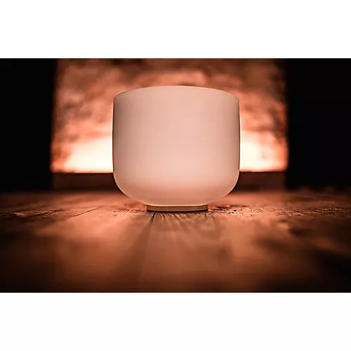 MEINL Sonic Energy Crystal Singing Bowl, Heart Chakra 11 in.