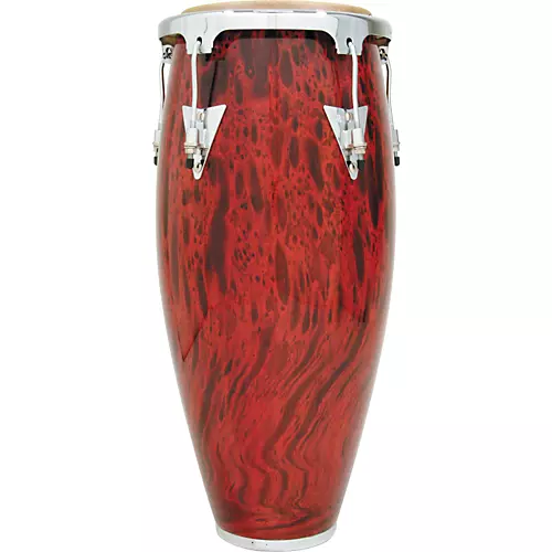 LP Classic II Series Conga With Chrome Hardware 11 in. Quinto Lava Red