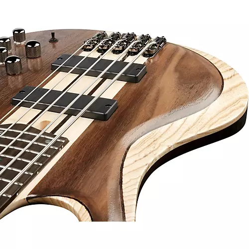 Ibanez BTB745 5-String Electric Bass Guitar Low Gloss Natural