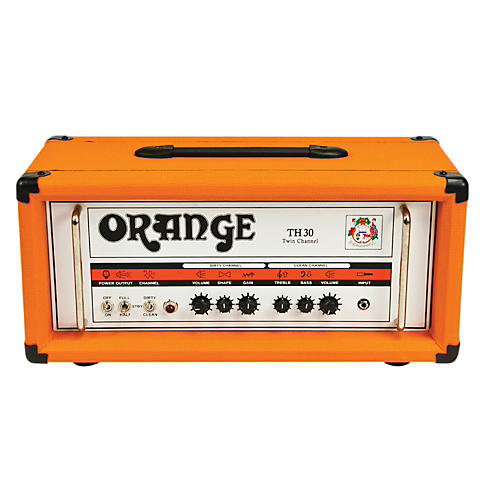 Orange Amplifiers TH30H 30W Tube Guitar Amp Head Orange