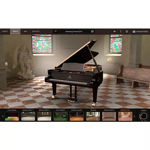 IK Multimedia Pianoverse MAX Virtual Instrument Plug-in