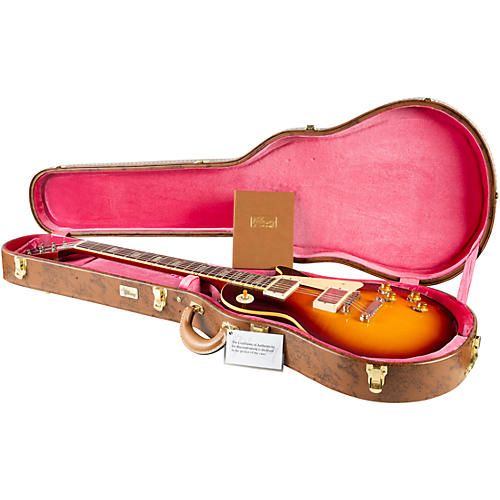 Gibson Custom 1958 Les Paul Standard Reissue VOS Electric Guitar Bourbon Burst