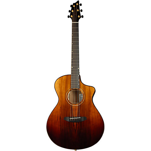 Breedlove Oregon All-Myrtlewood Limited-Edition Cutaway Concert Acoustic-Electric Guitar Sable