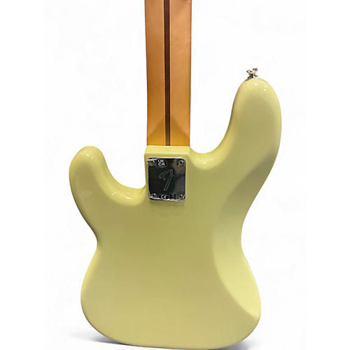 Used Fender Player II Precision Bass Haileah Yellow Electric Bass Guitar Haileah Yellow