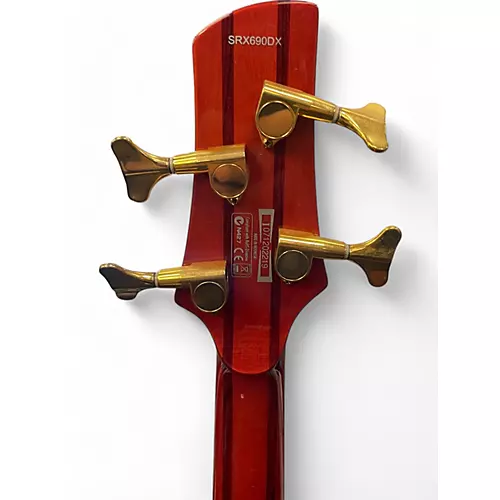 Used Ibanez SRX690DX Fire Mist Electric Bass Guitar Fire Mist