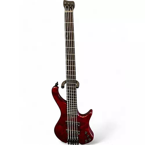 Used Ibanez EHB1505 Stained Wine Red Low Gloss Electric Bass Guitar Stained Wine Red Low Gloss