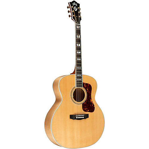 Guild F-55E Maple Jumbo Acoustic-Electric Guitar Antique Burst