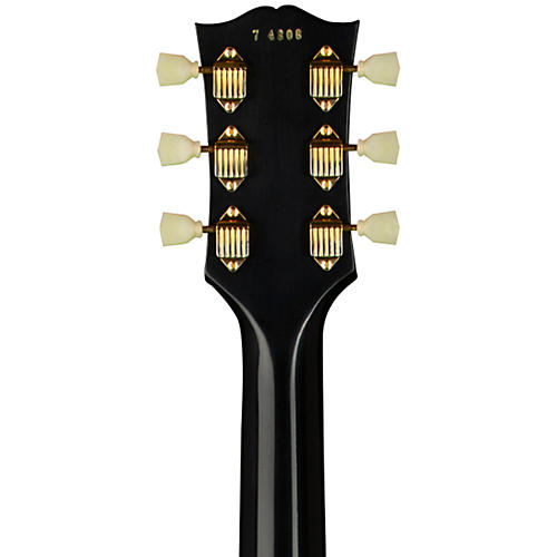 Gibson Custom 1957 Les Paul Custom Reissue 3-Pickup Bigsby VOS Electric Guitar Ebony