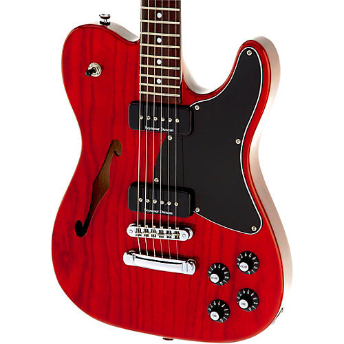 Fender Jim Adkins JA-90 Telecaster Thinline Electric Guitar Arctic White