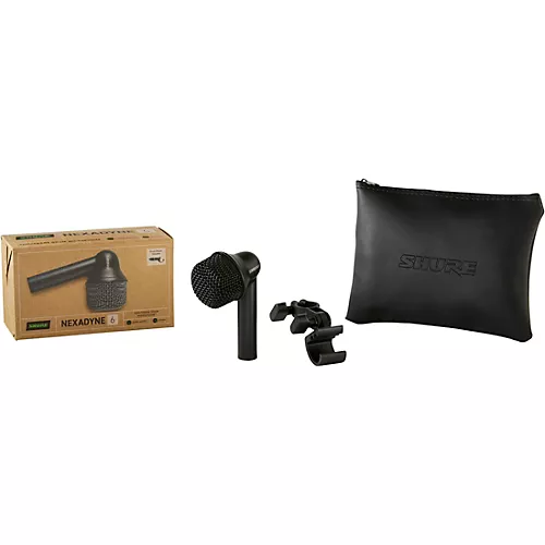 Shure Nexadyne Tom Mic, XLR, Black Black