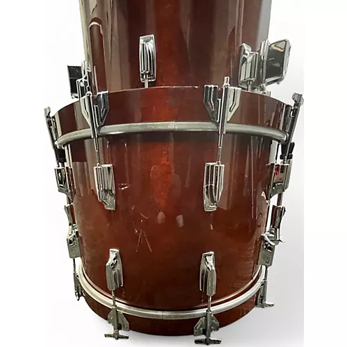 Used TAMA 6 Piece 50 anniversary Superstar Cherry wine Drum Kit Cherry wine