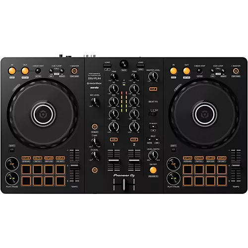 Pioneer DJ DDJ FLX4 and Decksaver Cover Bundle