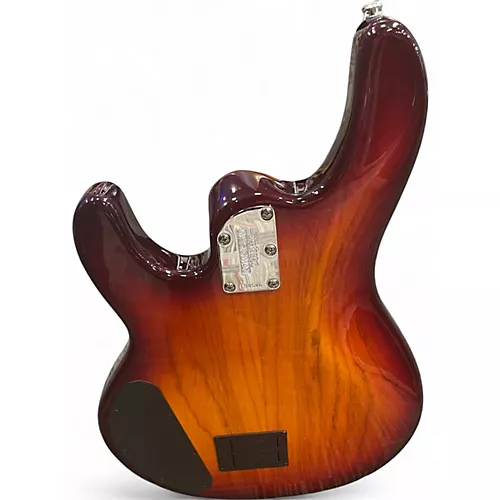 Used Ernie Ball Music Man StingRay Special HH Burnt Amber Electric Bass Guitar Burnt Amber