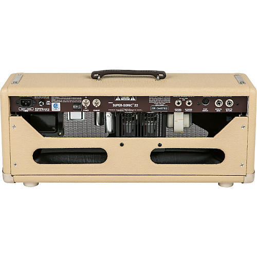 Fender Super-Sonic 22 22W Tube Guitar Amp Head Blonde