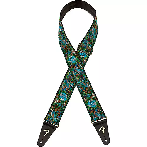 Fender Mosaic Jacquard Guitar Strap Blue
