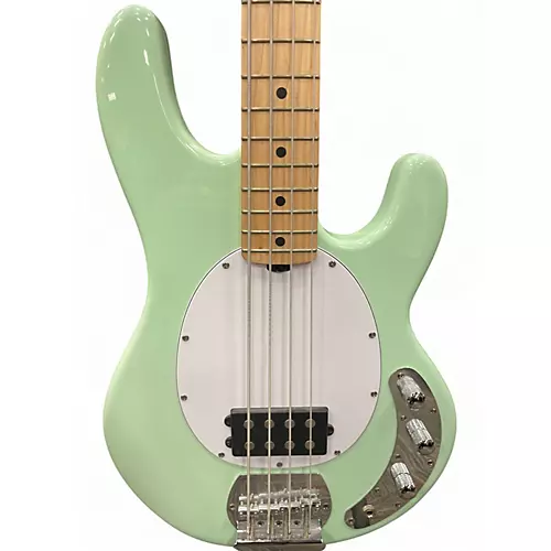Used Sterling by Music Man Sub 4 Surf Green Electric Bass Guitar Surf Green