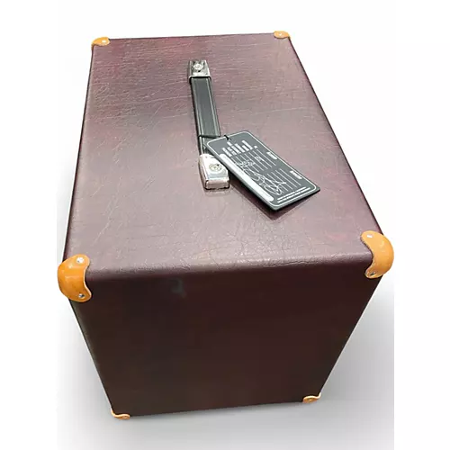 Used MESA/Boogie Thiele 1x12 8Ohm Wine Taurus Wicker Grille Guitar Cabinet