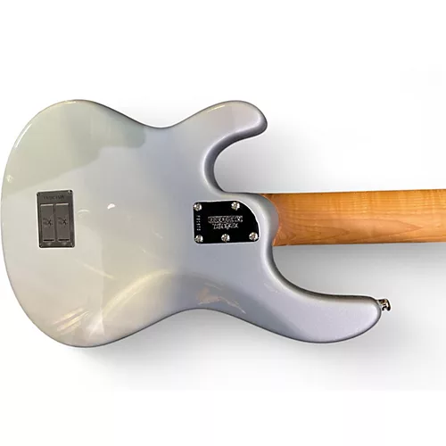 Used Ernie Ball Music Man StingRay Special H FIREMIST SILVER Electric Bass Guitar FIREMIST SILVER