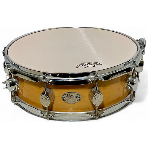 Used DW 4X14 MAPLE SNARE DRUM(90'S) NATURAL Drum NATURAL 2
