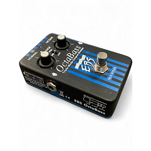 Used EBS Octabass Triple Mode Bass Octave Divider Bass Effect Pedal