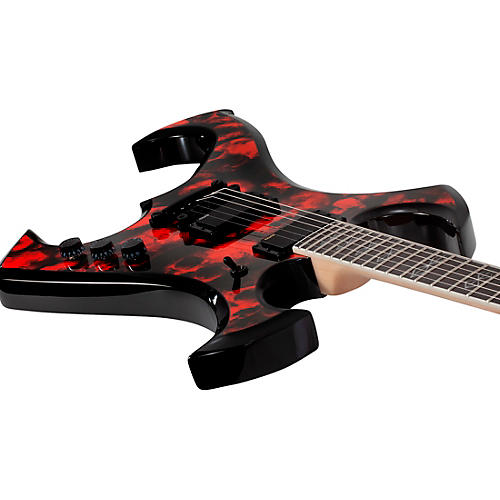 Wylde Audio Berzerker Electric Guitar Blood Skull