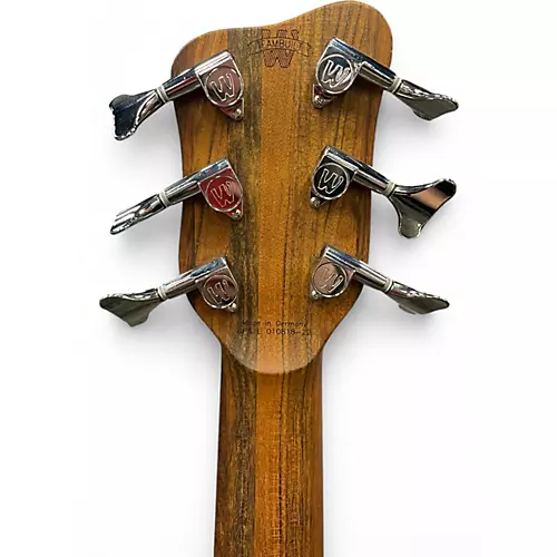 Used Warwick Teambuilt Thumb BO 6 Nirvana Transparent Black Stain Electric Bass Guitar Nirvana Transparent Black Stain