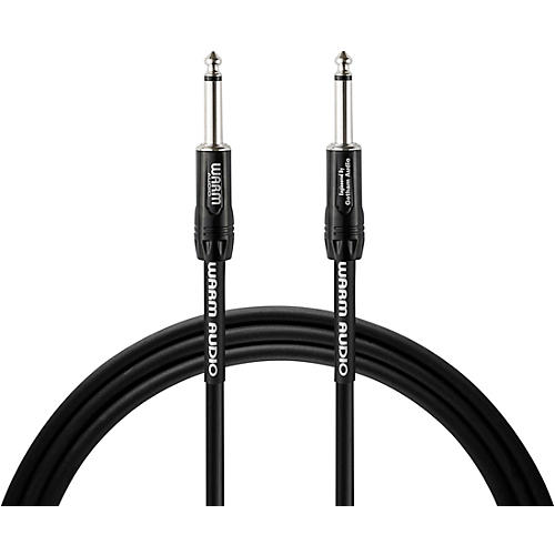 Warm Audio Pro Series Straight to Straight Instrument Cable 10 ft. Black