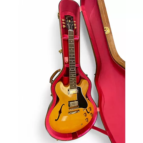 Used Gibson ES 335 Murphy Lab Custom Worn Natural Hollow Body Electric Guitar Worn Natural