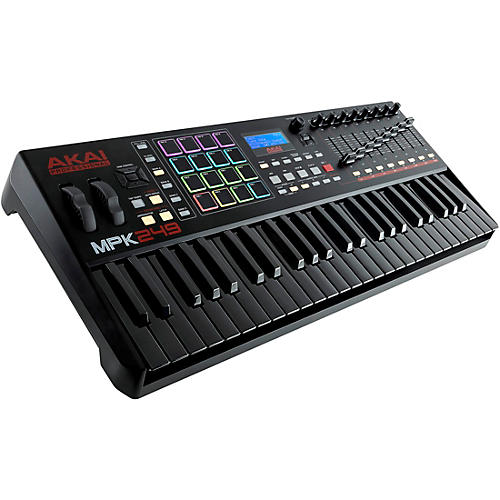 Akai Professional MPK249 49-Key Controller, Black-on-Black