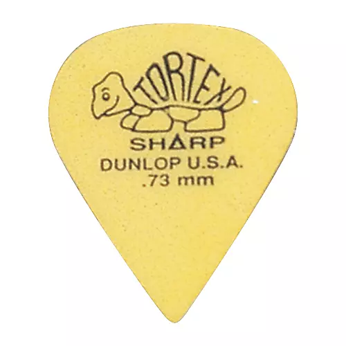 Dunlop Tortex Sharp Guitar Picks 1 Dozen 1.0 mm