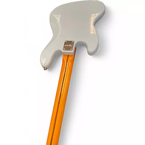 Used 2023 Squier Classic Vibe 70s Jazz Bass Blue Electric Bass Guitar Blue