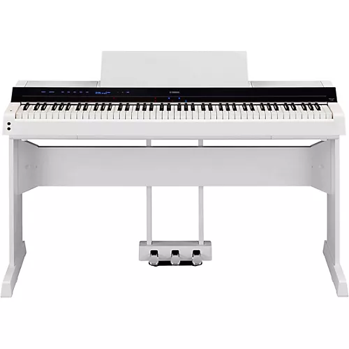 Yamaha P-S500 88-Key Smart Digital Piano With L300 Stand and LP-1 Triple Pedal Black