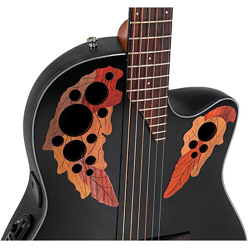 Ovation CE44 Celebrity Series Elite Mid-Depth Acoustic-Electric Guitar Reverse Blue Burst